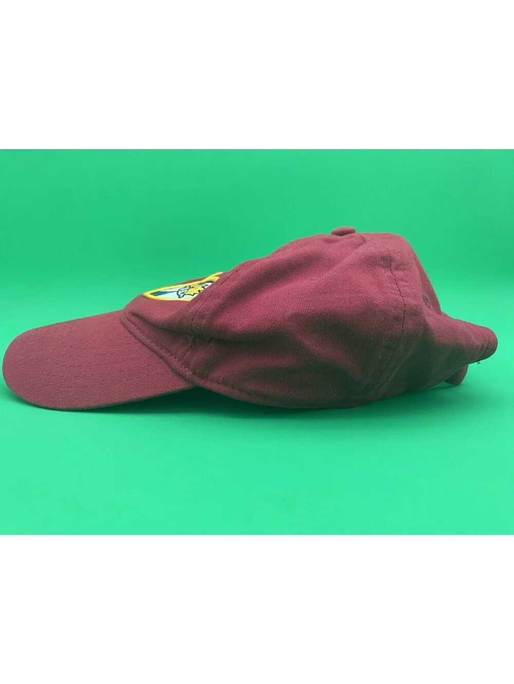 Nickelodeon Hey Arnold Red Adjustable Strapback Hat w/ Embroidered Heart - 2017